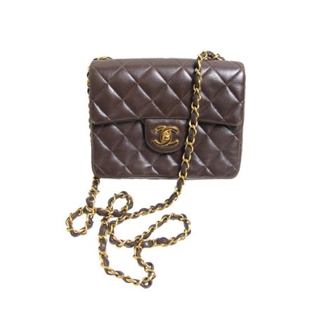 chanel brown mini|chanel mini crossbody.